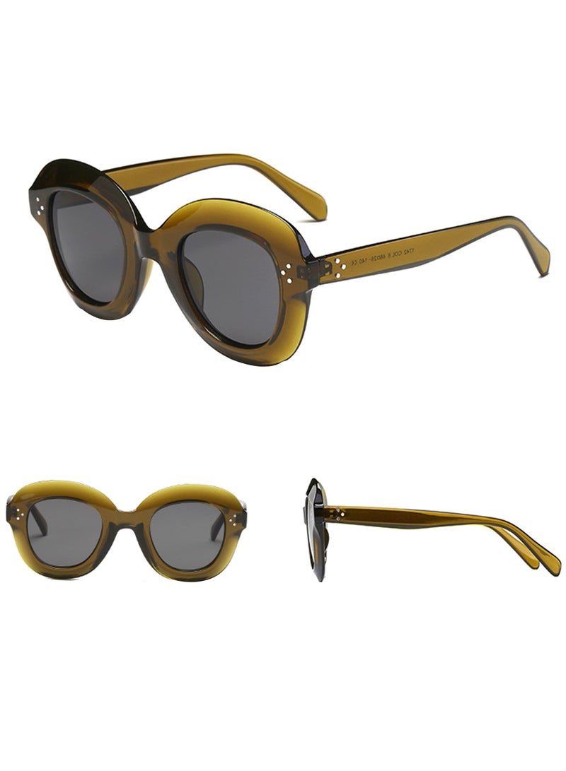 Vintage Retro Butterfly Frame Sunglasses - Image 2
