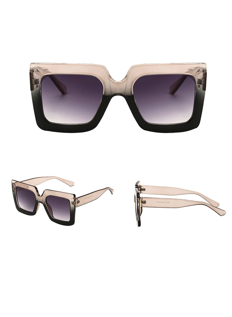 Vintage Retro Square Frame Sunglasses - Image 2