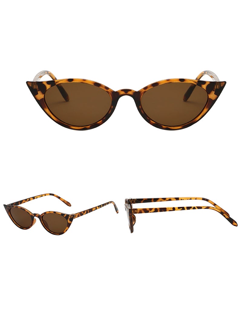 Vintage Retro Cat-Eye Frame Sunglasses - Image 2