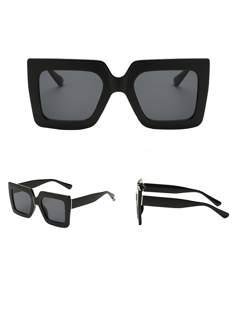 Vintage Retro Square Frame Sunglasses - Image 2