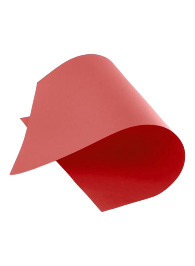 20 Sheet Art Paper Red