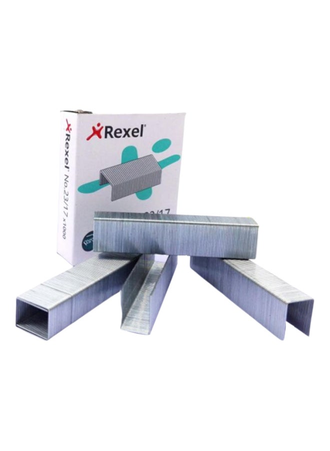 Rexel Pack Of 1000 Staples Grey