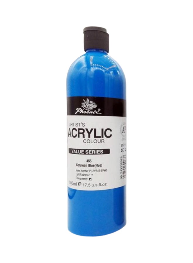Phoenix Artist Acrylic Paint Cerulean Blue