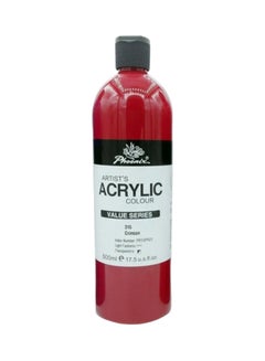 Phoenix Artist Acrylic Paint Crimson 