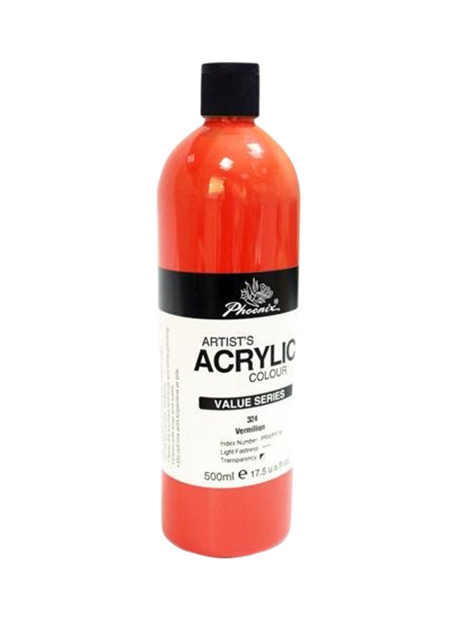 Phoenix Acrylic Paint Vermillion