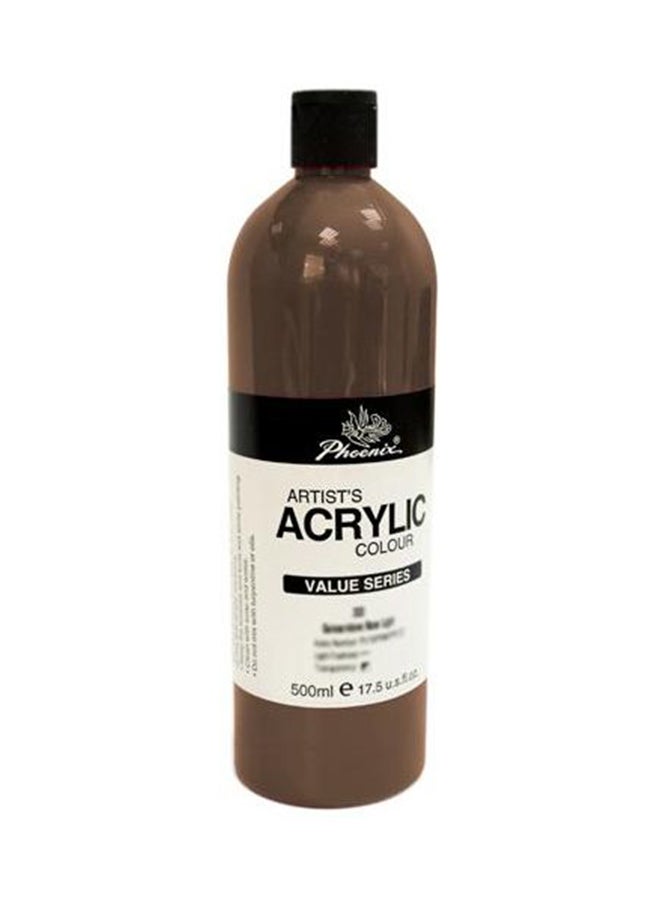 Phoenix Artist Acrylic Paint Brown