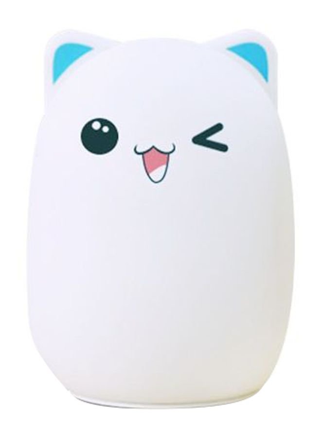 Cute Cartoon Bear LED Night Light White