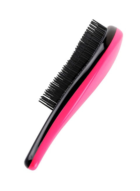 Anti-Knotted Hair Massage Comb Pink/Black