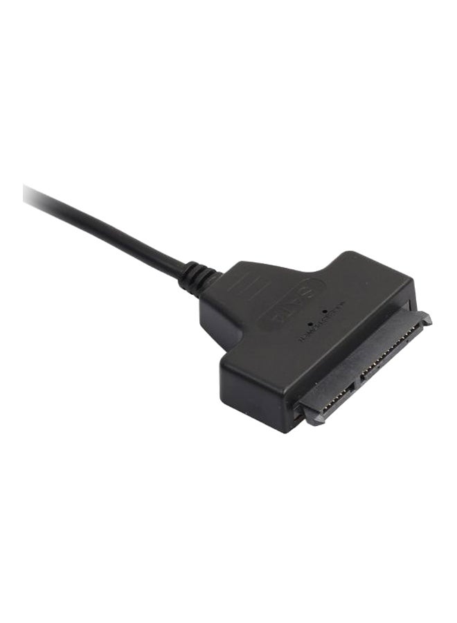 USB 2.0 To IDE SATA S-ATA 2.5 Hard Drive HD HDD Adapter Converter Cable Black - Image 1