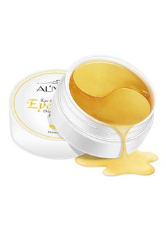 ALIVER 60-Piece Gold Eye Mask One Size 