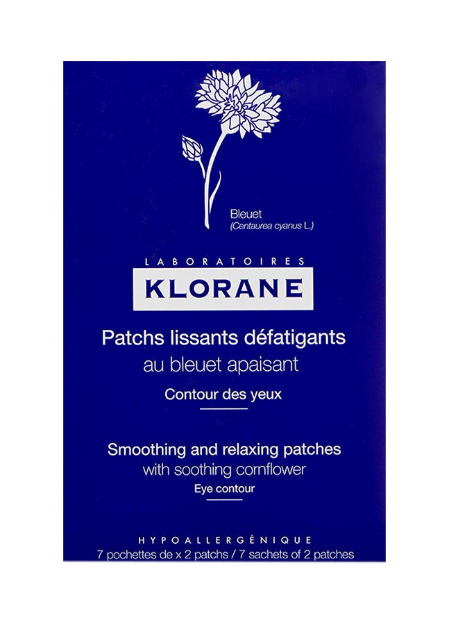Klorane - Smoothing And Relaxing Patches With Soothing Cornflower 3.5 x 5.5 x 2.5inch - Image 1