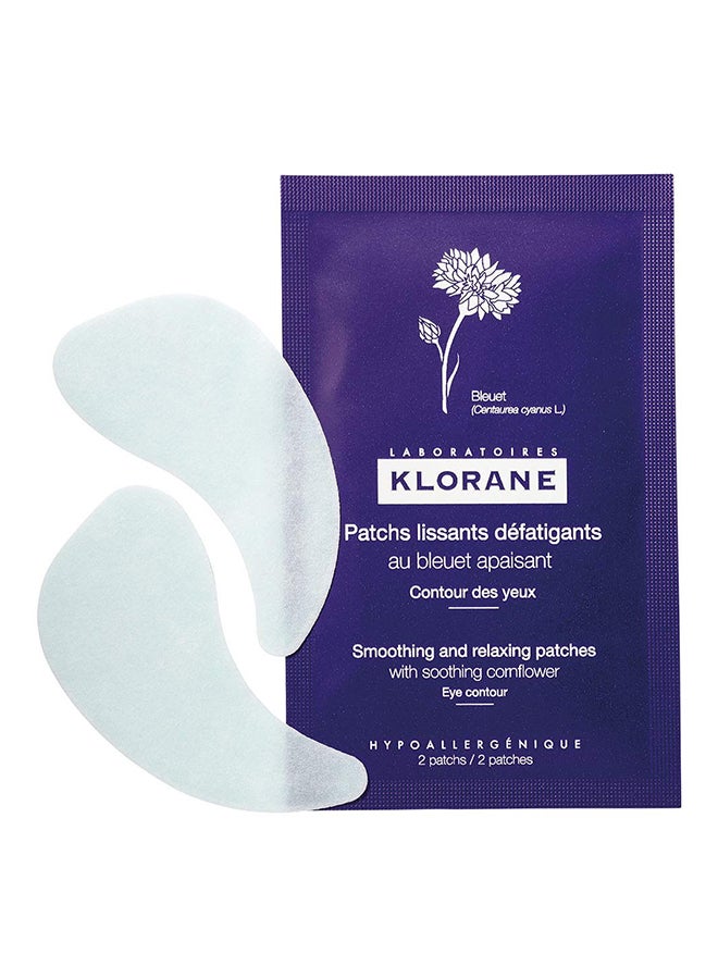 Klorane - Smoothing And Relaxing Patches With Soothing Cornflower 3.5 x 5.5 x 2.5inch - Image 1