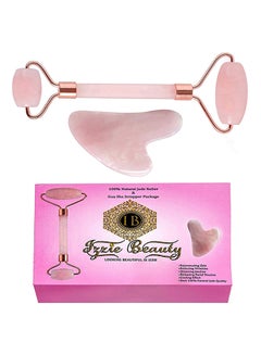 Rose Quartz Massage And Beauty Jade Face Roller Pink One Size - v1559284669/N26236061A_1