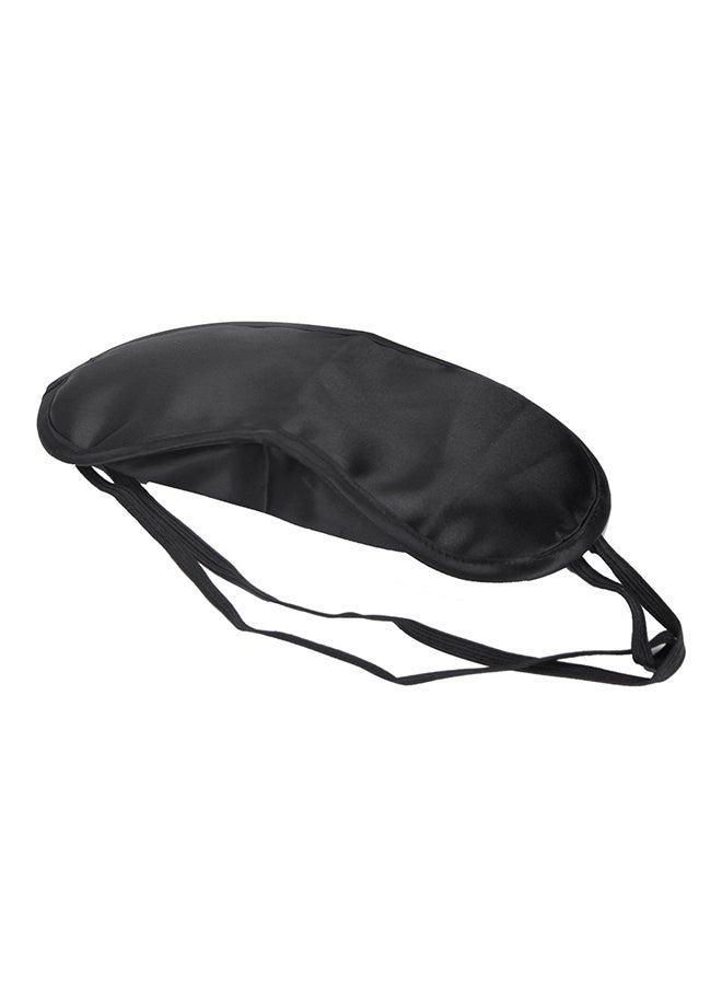 Senkary Pack Of 12 Blindfolds Sleeping Eye Mask Shades Bulk With Nose Pad Black One Size - Image 1