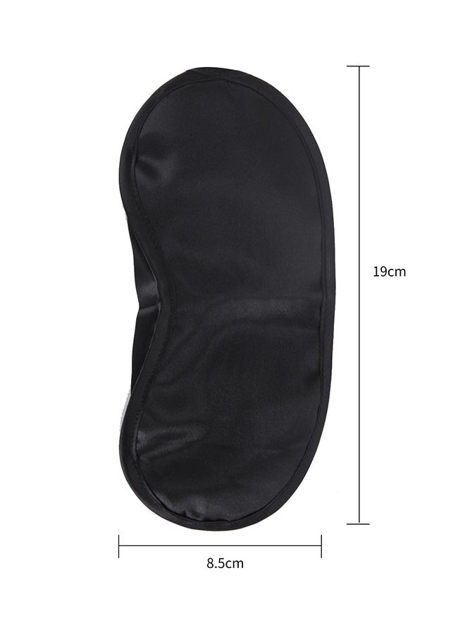 Senkary Pack Of 12 Blindfolds Sleeping Eye Mask Shades Bulk With Nose Pad Black One Size - Image 2