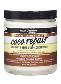Aunt Jackie's Coco Repair Coconut Crème Deep Conditioner  - Image 1