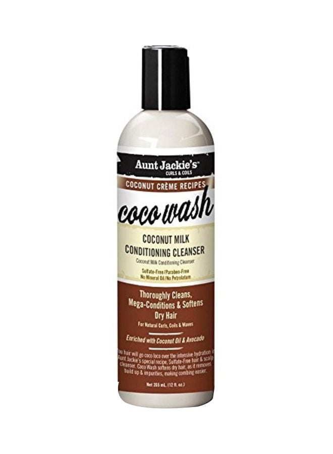 Aunt Jackie's - Coco Wash Coconut Milk Conditioning Cleanser - Image 1