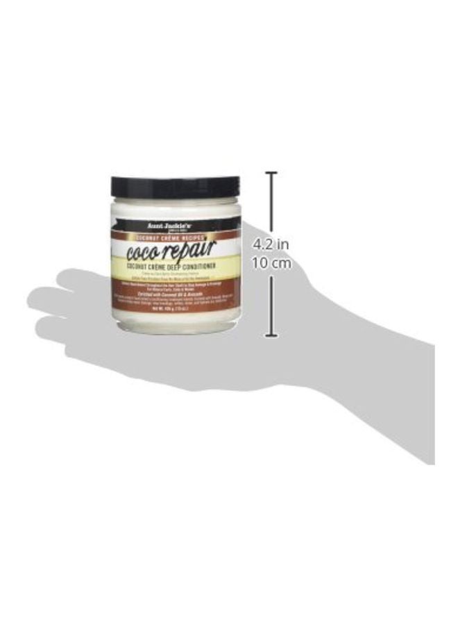Aunt Jackie's Coco Repair Coconut Crème Deep Conditioner  - Image 4