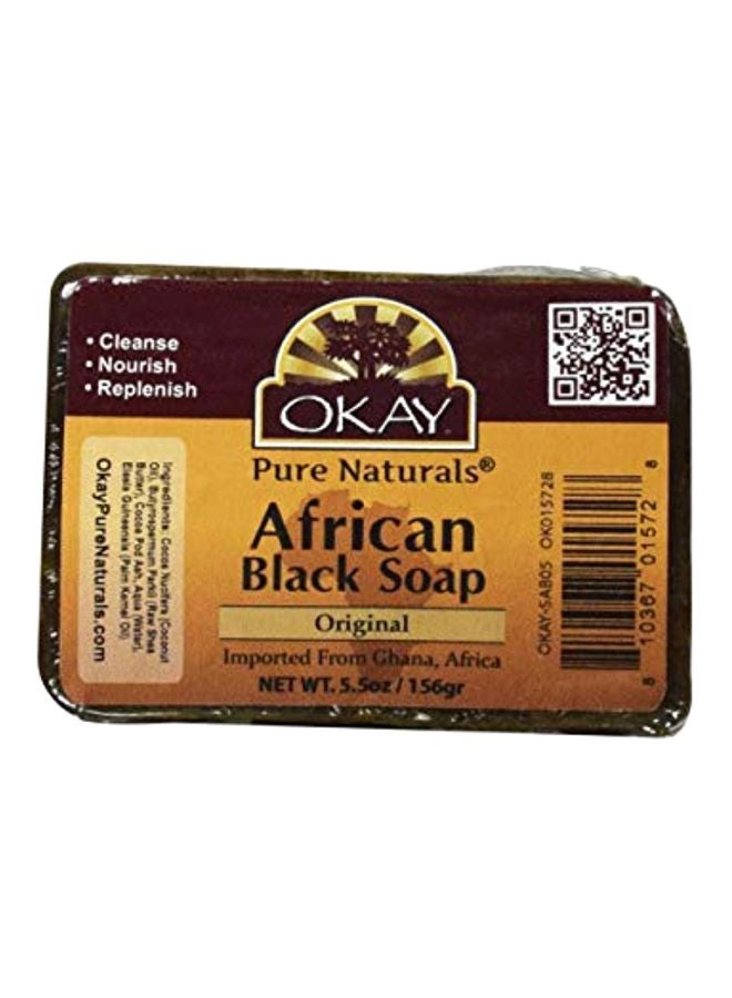 OKAY Pure Naturals African Soap Black  - Image 1