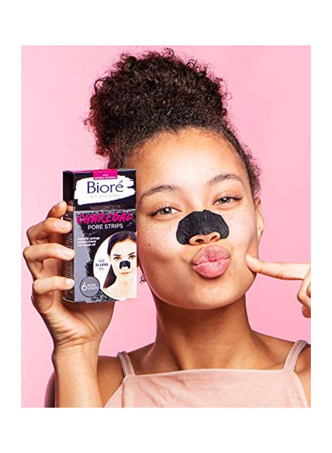 Biore - 6-Piece Blackhead Removing and Pore Unclogging Deep Cleansing Pore Strip Set - Image 1