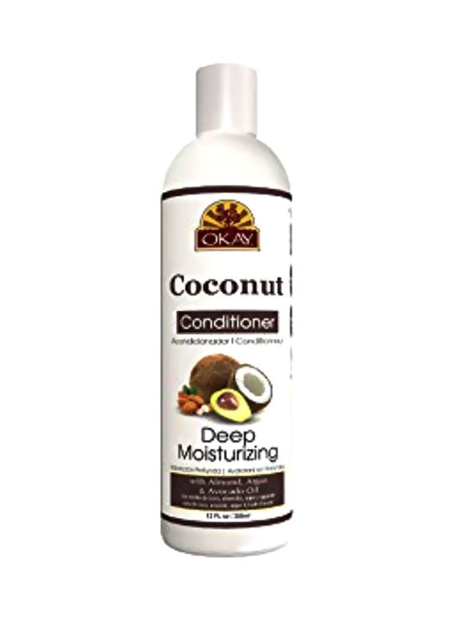 OKAY Coconut Deep Moisturizing Conditioner - Clear 355ml - Image 1
