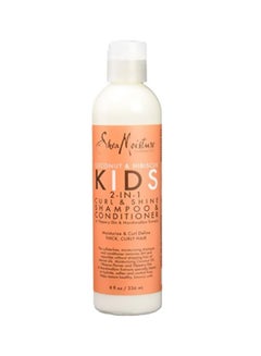 SheaMoisture 2-In-1 Curl And Shine Shampoo And Conditioner 236ml  - Image 1