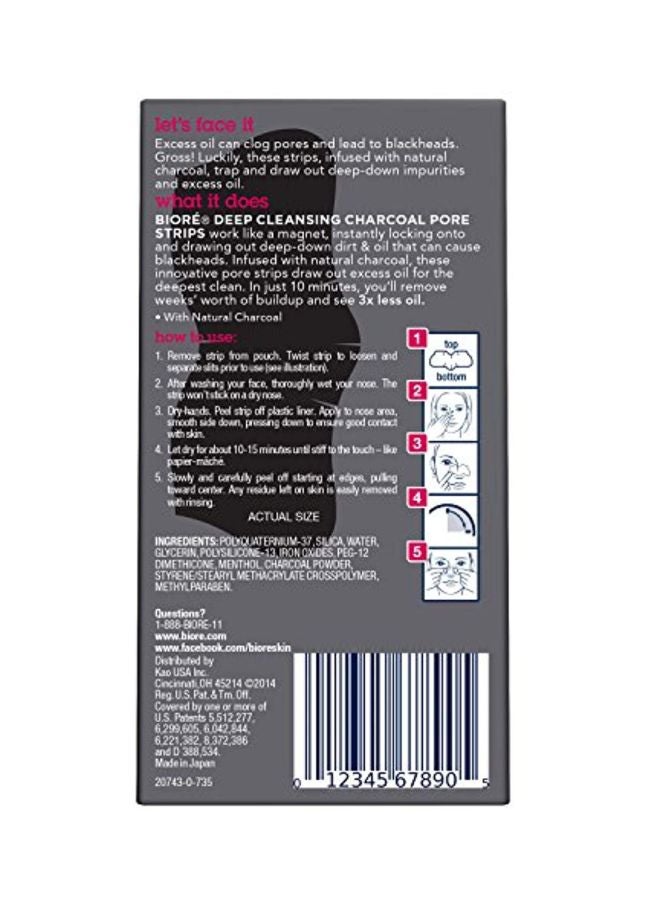 Biore - 6-Piece Blackhead Removing and Pore Unclogging Deep Cleansing Pore Strip Set - Image 1