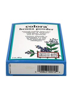 Colora Henna Pack Of 3 Natural Organic Hair Colour Apricot Gold  - Image 2