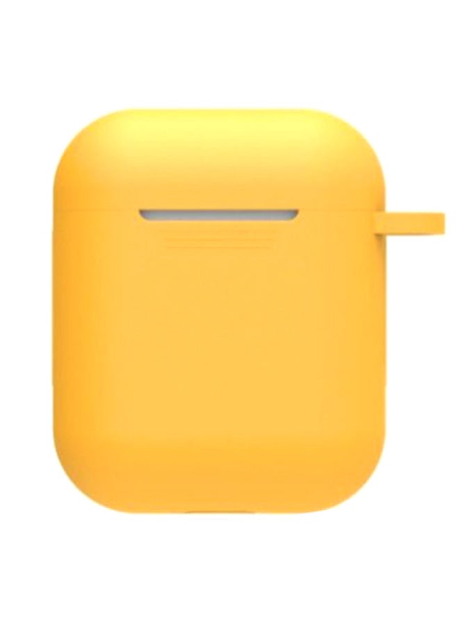 Ectownugs Shockproof Cover For Apple AirPods 1 And 2 Yellow - Image 1