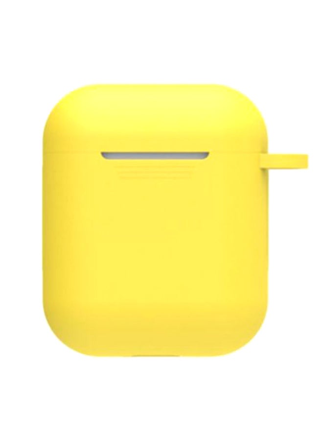 Ectownugs Shockproof Cover For Apple AirPods 1 And 2 Yellow - Image 1