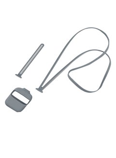 Ectownugs Protective Case For AirPods 2 With Antilost Neck Strap Grey  - Image 1