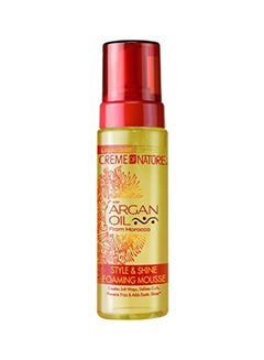 Creme of Nature Argan Oil Style And Shine Foaming Mousse UAE | Dubai ...