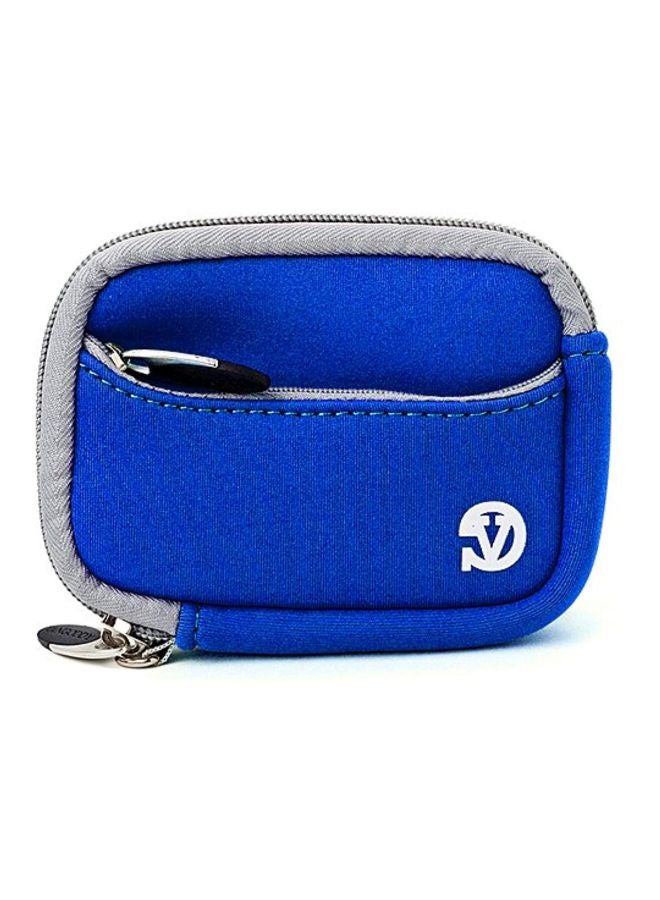 VanGoddy - Protective Carrying Case For Sony Cyber-shot DSC-HX90V Digital Camera Navy Blue - Image 1