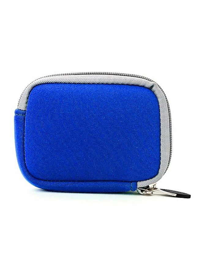 VanGoddy - Protective Carrying Case For Sony Cyber-shot DSC-HX90V Digital Camera Navy Blue - Image 1