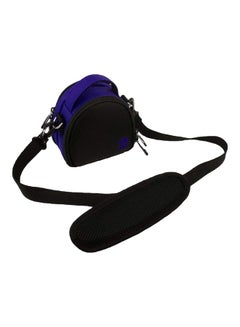 Mini Laurel Carrying Case For Panasonic Lumix DMC-ZS40 Digital Camera Magic Blue/Black
