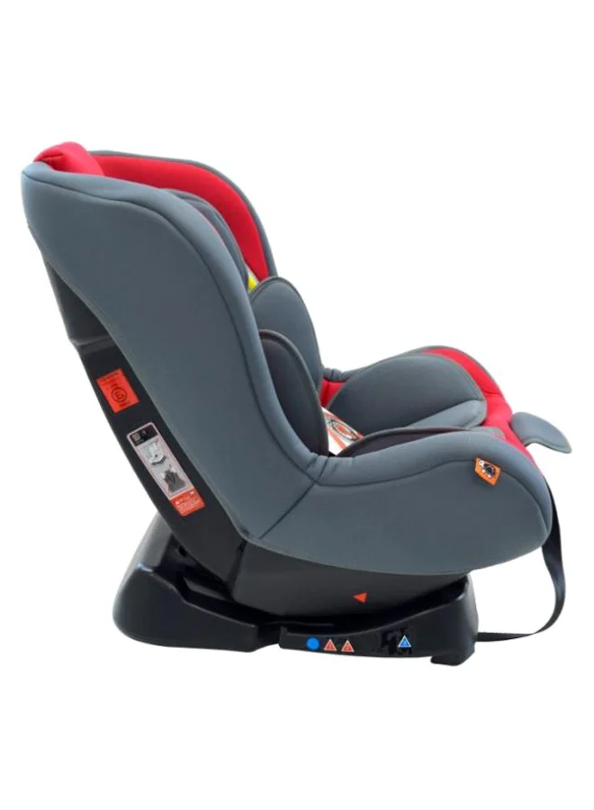 Babyauto Baby Auto Lolo Car Seat - Side Protection, Ergonomic Recline, 0-3 Years - Red/Black