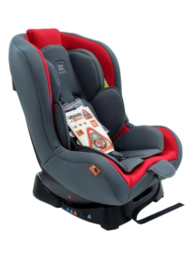 Babyauto Baby Auto Lolo Car Seat - Side Protection, Ergonomic Recline, 0-3 Years - Red/Black