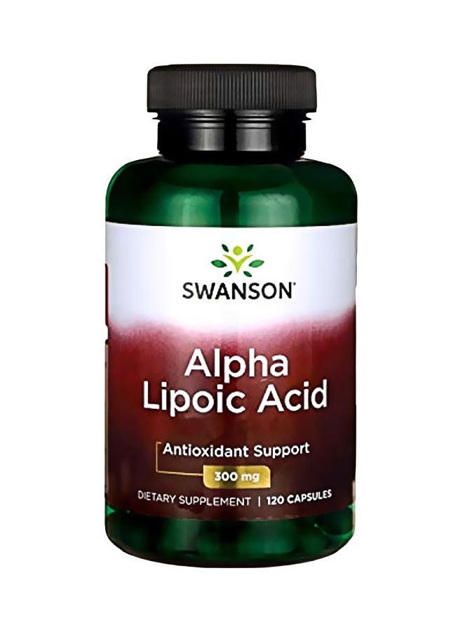 SWANSON Alpha Lipoic Acid - 120 Capsules  - Image 1