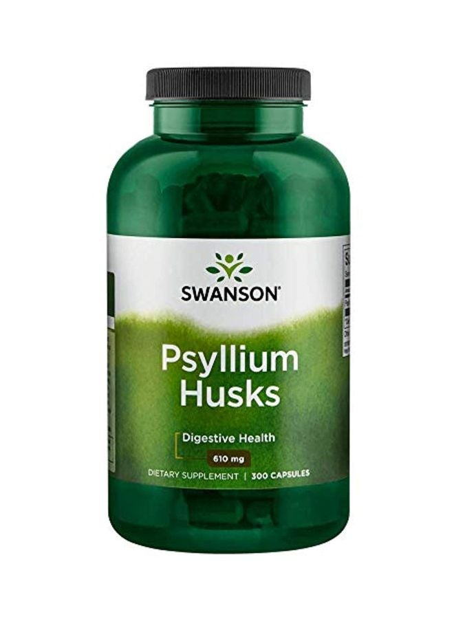 سوانسون بذر القطونة لصحة الهضم - 300 كبسولة