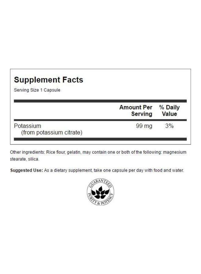 SWANSON Potassium Citrate Energy Support Supplement - 120 Capsules - Image 2