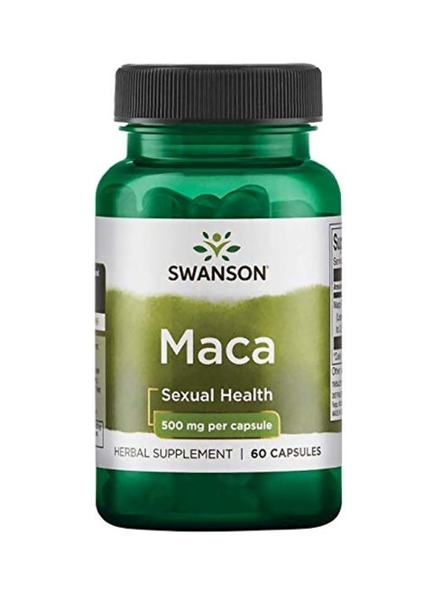 Maca Sexual Health 500MG - 60 Capsules