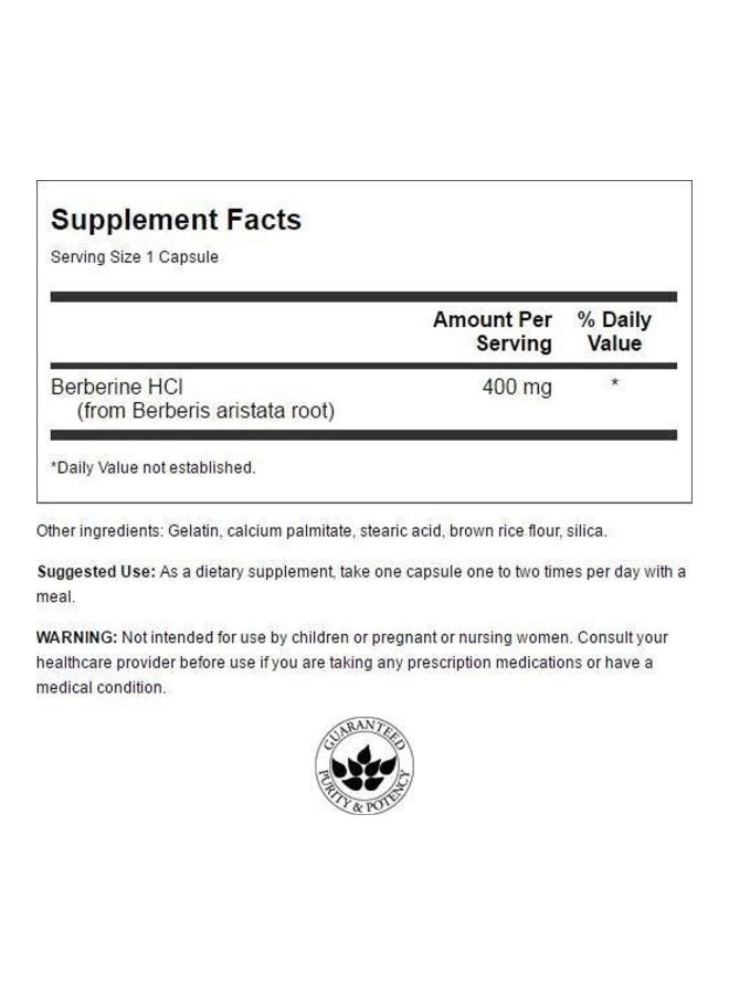 SWANSON - Berberine Dietary Supplement - 60 Capsules - Image 1