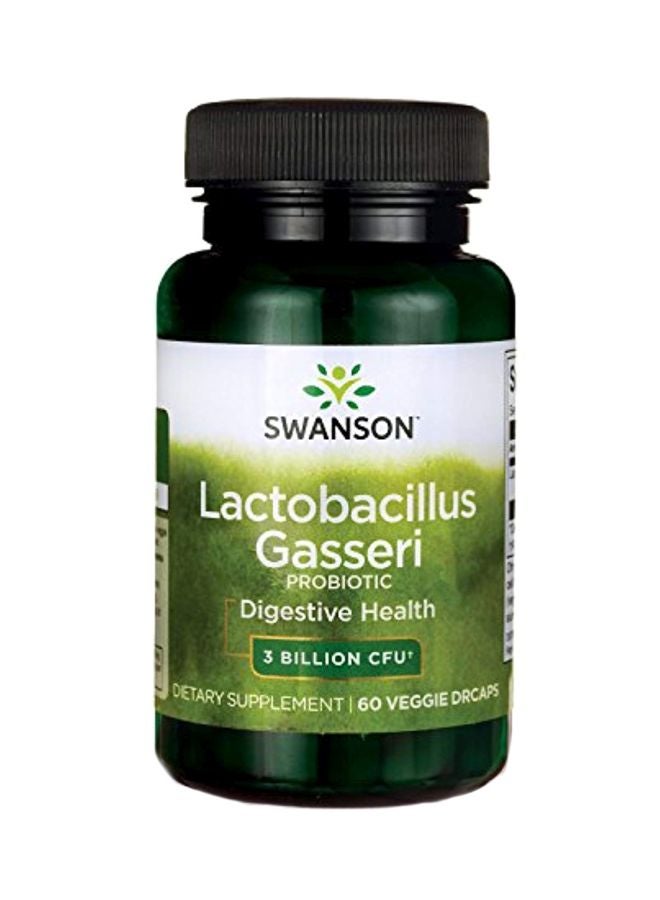 سوانسون مكمل غذائي جاسيري لاكتوباسليس - 60 كبسولة نباتية - Image 1