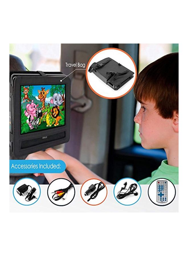 Pyle - Portable DVD CD Player PDH7 Black - Image 1