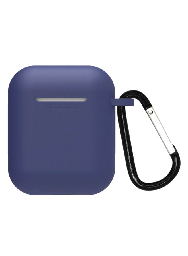 آي تيلكر غطاء حماية واقٍ لسماعة أبل إيربودز 2019 أزرق داكن