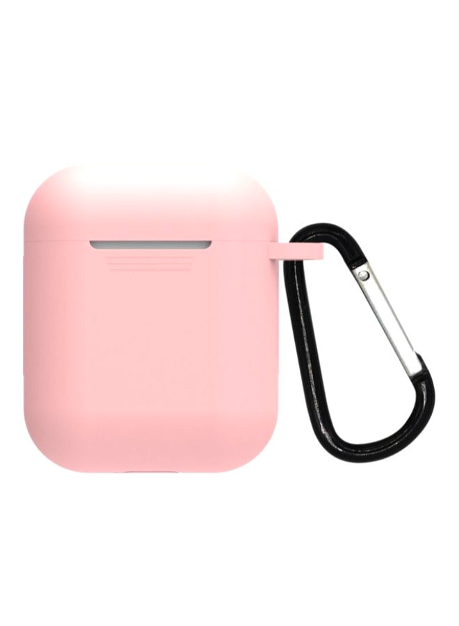 آي تيلكر غطاء حماية واقٍ لسماعة أبل إيربودز 2019 وردي - Image 1