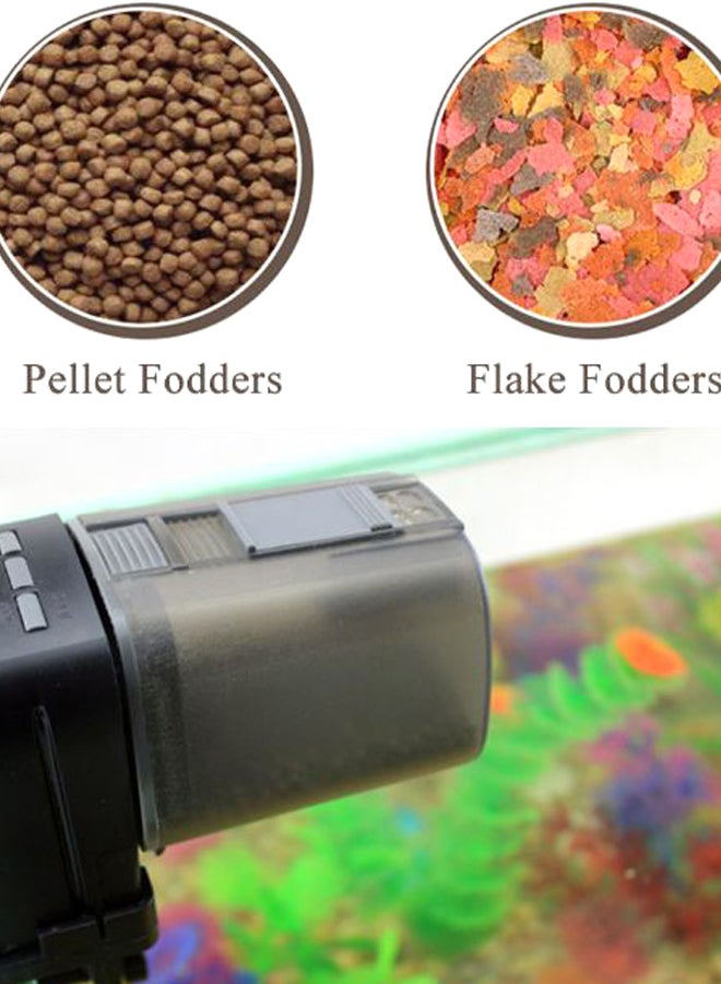 Generic LCD Automatic Fish Aquarium Tank Dispenser Black  - Image 3