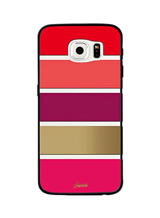 Protective Case Cover For Samsung Galaxy S6 Fuchsia Stripe - v1559303052/N26190060A_1