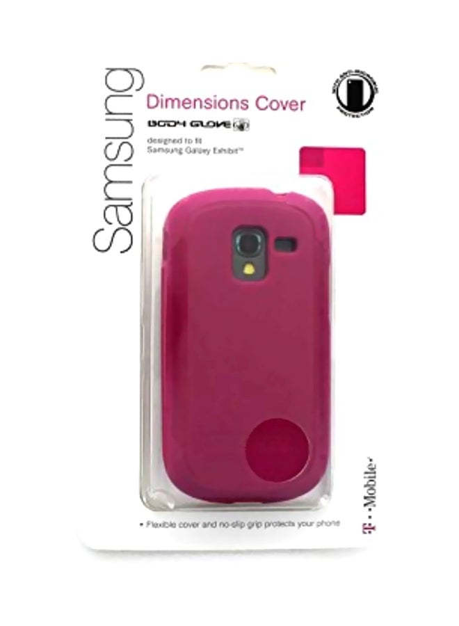 T Mobile - Dimensions Cover For Samsung Galaxy Exhibit Raspberry - Image 1