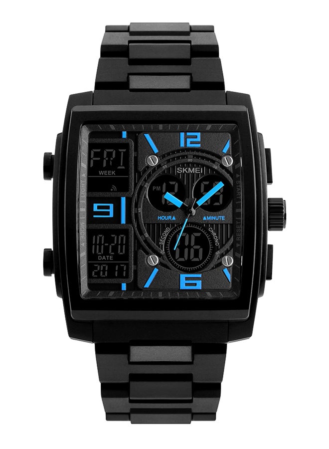 سكمي ساعة يد رقمية وبعقارب طراز J2288 للرجال - Image 5